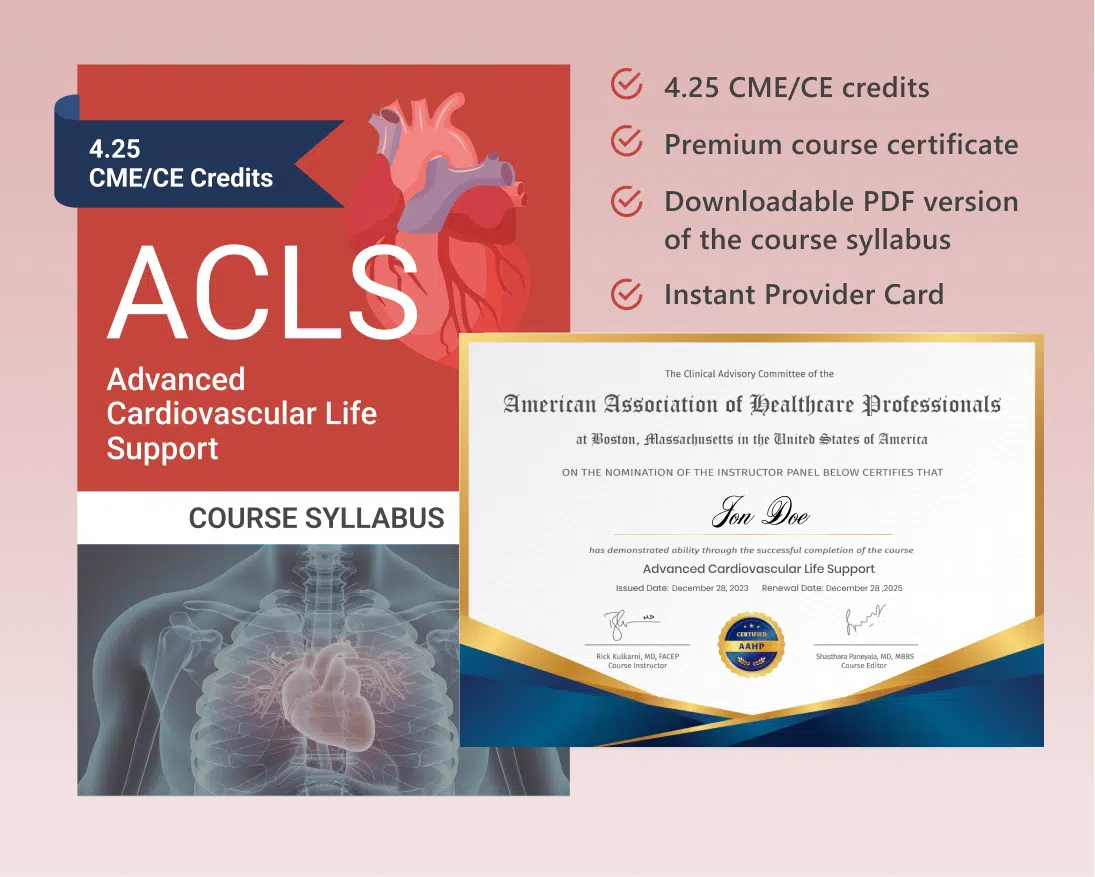 Advanced Cardiovascular Life Support (ACLS) (Best Value)